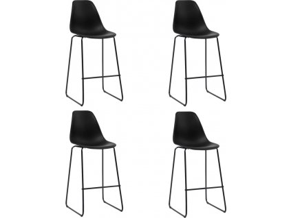 Barové židle 4 ks plast [281504]