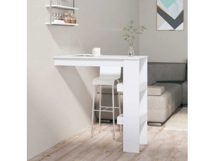 Nástěnný barový stolek 102x45x103,5 cm kompozitní dřevo [811782]