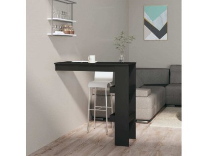 Nástěnný barový stolek 102x45x103,5 cm kompozitní dřevo [811782]