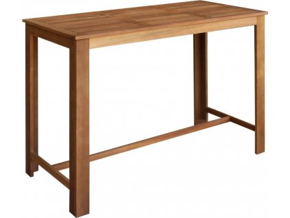 Barový stůl z masivního akáciového dřeva 120 x 60 x 105 cm [246665]