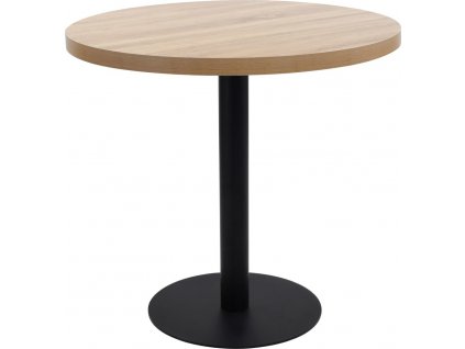 Bistro stolek tmavě hnědý 80 cm MDF [286424]