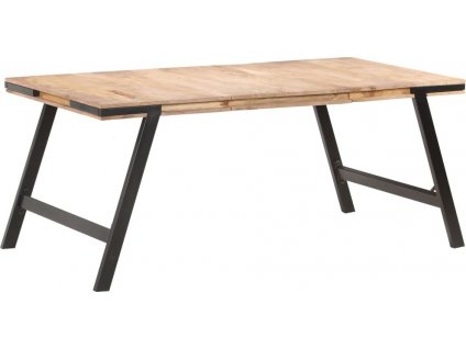 Jídelní stůl 180 x 90 x 76 cm masivní mangovníkové dřevo [288119]