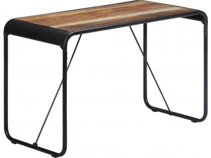 Jídelní stůl 118 x 60 x 76 cm masivní hrubé mangovníkové dřevo [247864]
