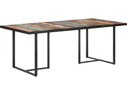 Jídelní stůl 200 cm masivní recyklované dřevo [320698]