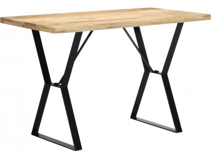 Jídelní stůl 120 x 60 x 76 cm masivní recyklované dřevo [247949]