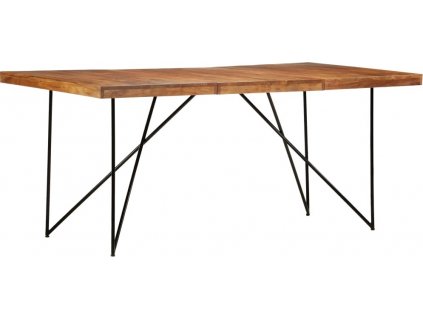 Jídelní stůl 180 x 90 x 76 cm masivní akáciové dřevo [282881]
