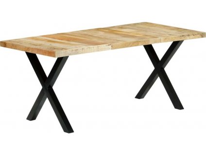 Jídelní stůl 180 x 90 x 76 cm masivní recyklované dřevo [283780]