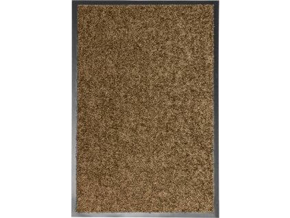 Rohožka pratelná 40 x 60 cm [323433] (Barva Hnědá)