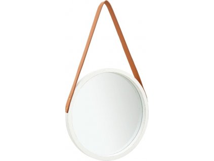 Nástěnné zrcadlo s popruhem 40 cm [320360]