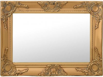 Nástěnné zrcadlo barokní styl 60 x 40 cm [320329]