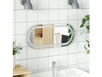 Koupelnové LED zrcadlo 60 x 25 cm oválné [353283]