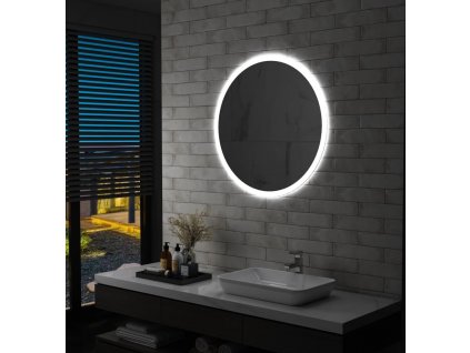 Koupelnové zrcadlo s LED osvětlením 80 cm [144725]