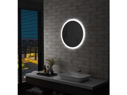 Koupelnové zrcadlo s LED osvětlením 60 cm [144723]