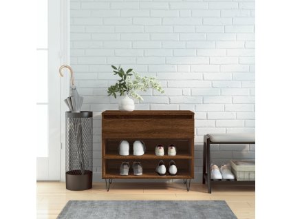 Botník 70 x 36 x 60 cm kompozitní dřevo [831439] (Barva dub sonoma)