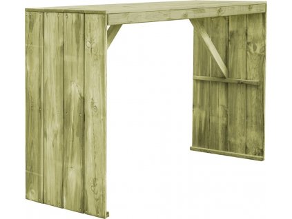 Barový stůl 170 x 60 x 110 cm impregnovaná borovice [44902]