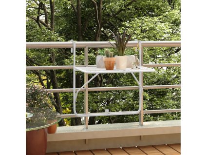 Balkonový stolek 60 x 40 cm ocel [340916]