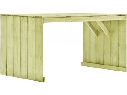 Zahradní stůl 150 x 87 x 80 cm impregnované borové dřevo [49034]