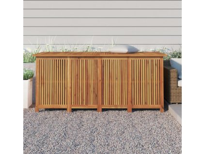 Zahradní úložný box 175 x 80 x 75 cm masivní akáciové dřevo [319708]