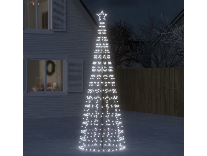 Vánoční stromek kužel s hroty 570 ch LED 300 cm [358105]