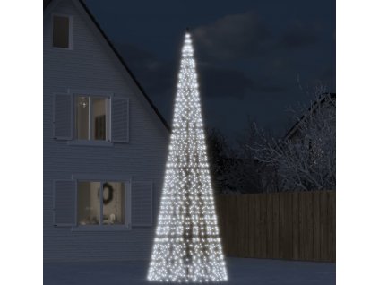 Vánoční stromek na stožár 1 534 ch LED 500 cm [358117]