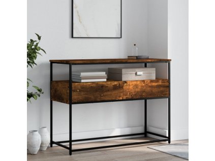 Konzolový stolek 100 x 40 x 75 cm kompozitní dřevo [834152]