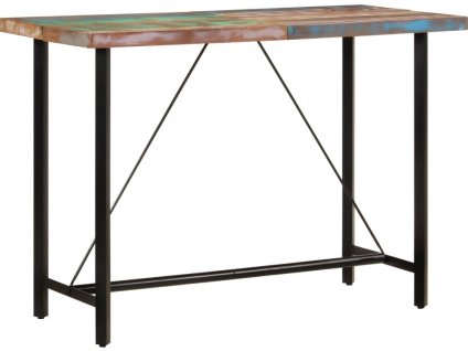 Barový stůl 150 x 70 x 107 cm masivní recyklované dřevo [356374]
