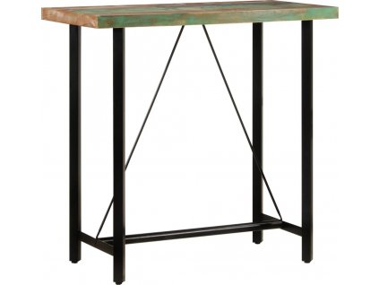 Barový stůl 110x55x107 cm masivní recyklované dřevo a železo [356373]