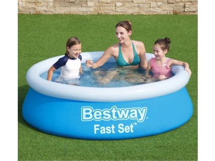 Nafukovací bazén Fast Set s příslušenstvím 183 x 51 cm modrý [3202551]