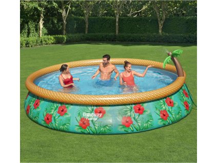 Nafukovací bazén Fast Set Paradise Palms 457 x 84 cm [3202553]