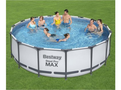 Bazén Steel Pro MAX s příslušenstvím kulatý 457 x 122 cm [3202523]