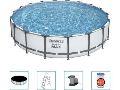 Bazén Steel Pro MAX s příslušenstvím 549 x 122 cm [3202638]