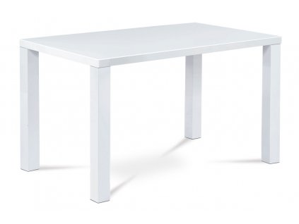 Jídelní stůl Aria, š.120cm, bílý lesk