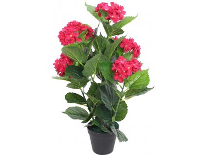 Umělá rostlina hortenzie s květináčem 60 cm [244440]