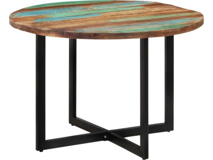 Jídelní stůl 110 x 75 cm masivní recyklované dřevo [338480]