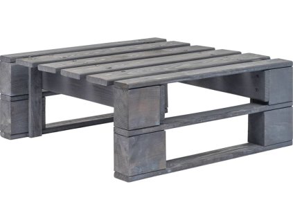 Zahradní taburet z palet dřevo medově [45767] (Barva Světle hnědá)