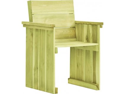 Zahradní židle impregnované borové dřevo [49033]