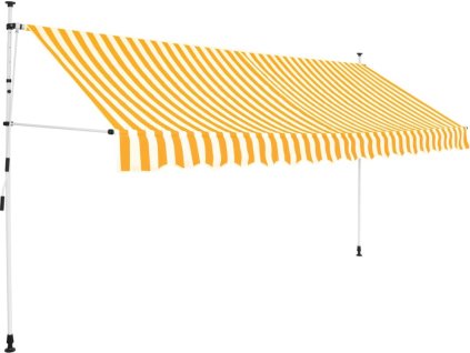 Ručně zatahovací markýza 400 cm [43236]