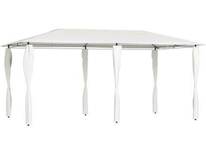 Altán s krytými sloupky 2,98 x 5,3 x 2,59 m 160 g/m² [313618] (Barva Taupe)