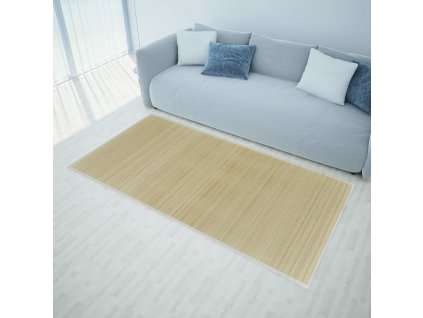Obdélníková bambusová rohož / koberec 150 x 200 cm [241335]