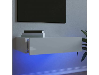 TV skříňka s LED osvětlením 60 x 35 x 15,5 cm [842894]