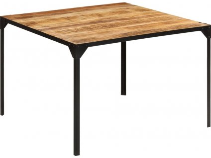 Jídelní stůl 110 x 110 x 76 cm masivní mangovníkové dřevo [353809]