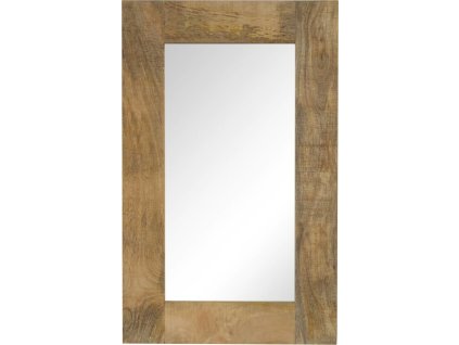 Zrcadlo z masivního mangovníkového dřeva 50 x 80 cm [246302]