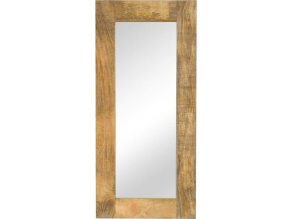 Zrcadlo z masivního mangovníkového dřeva 50 x 110 cm [246303]
