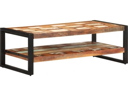Konferenční stolek 120 x 60 x 40 cm masivní recyklované dřevo [329245]