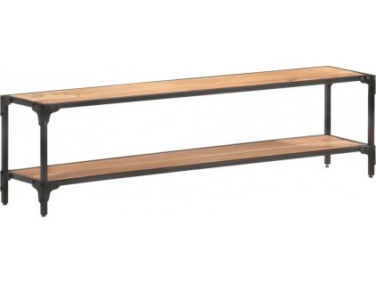 TV stolek 150 x 30 x 40 cm masivní akáciové dřevo [320932]
