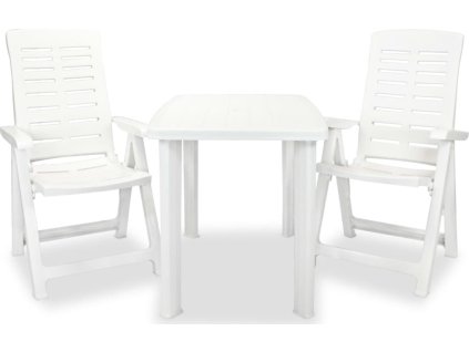 3dílný bistro set plastový [275073]