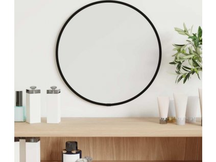 Nástěnné zrcadlo Ø 30 cm kulaté [348184]