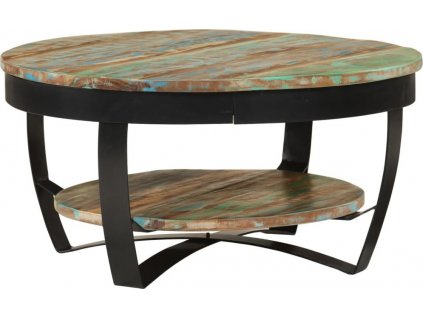 Konferenční stolek masivní recyklované dřevo 65 x 32 cm [244674]