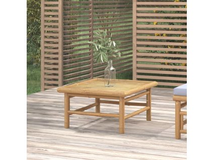 Zahradní stůl 65 x 55 x 30 cm bambus [362282]