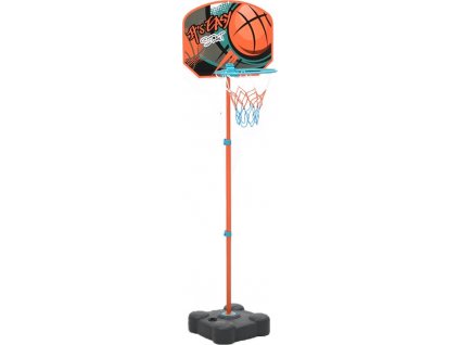 Přenosný basketbalový set nastavitelný 109–141 cm [80355]